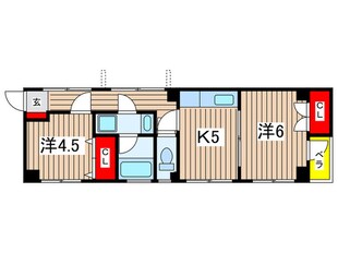 Ｋ.Ｂ ＴＯＫＩＷＡの物件間取画像